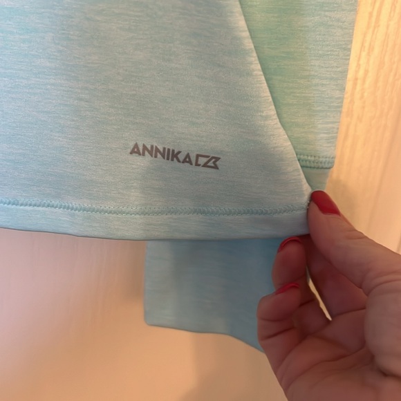 EUC Mint Annika for Cutter n Buck 1/4 Zip Pullover Size S - Picture 4 of 4